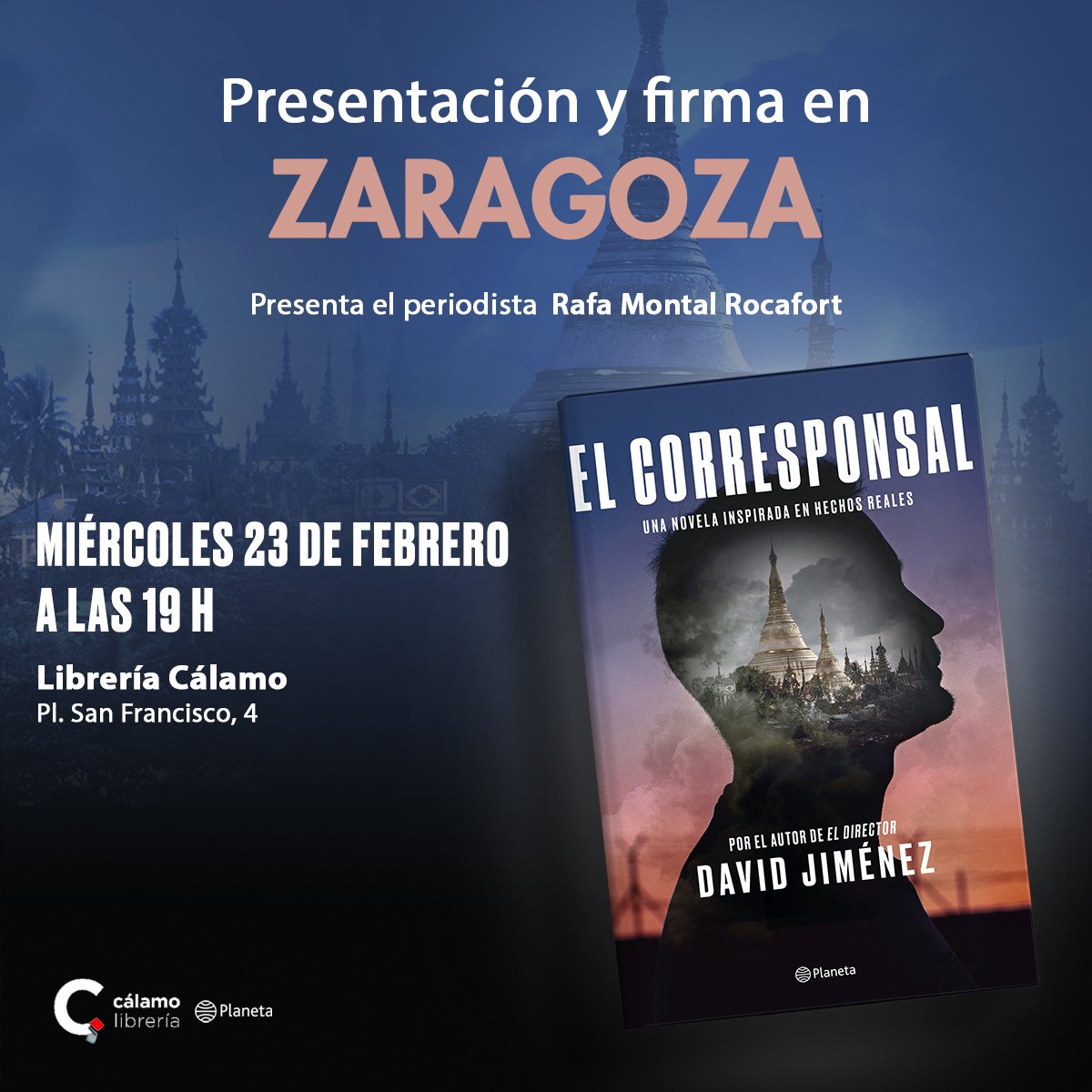 David Jiménez presenta El corresponsal