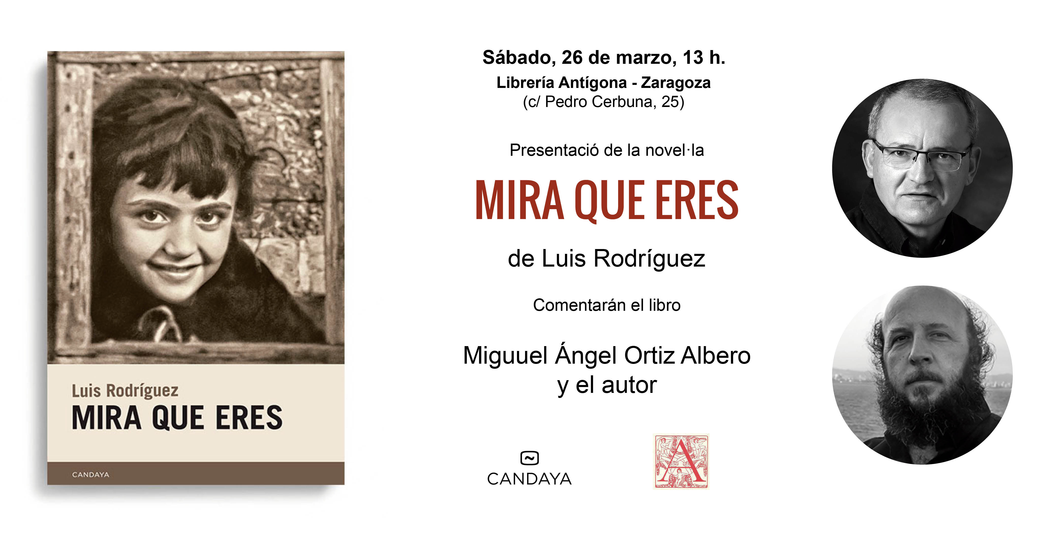 Luis Rodríguez presenta Mira que eres