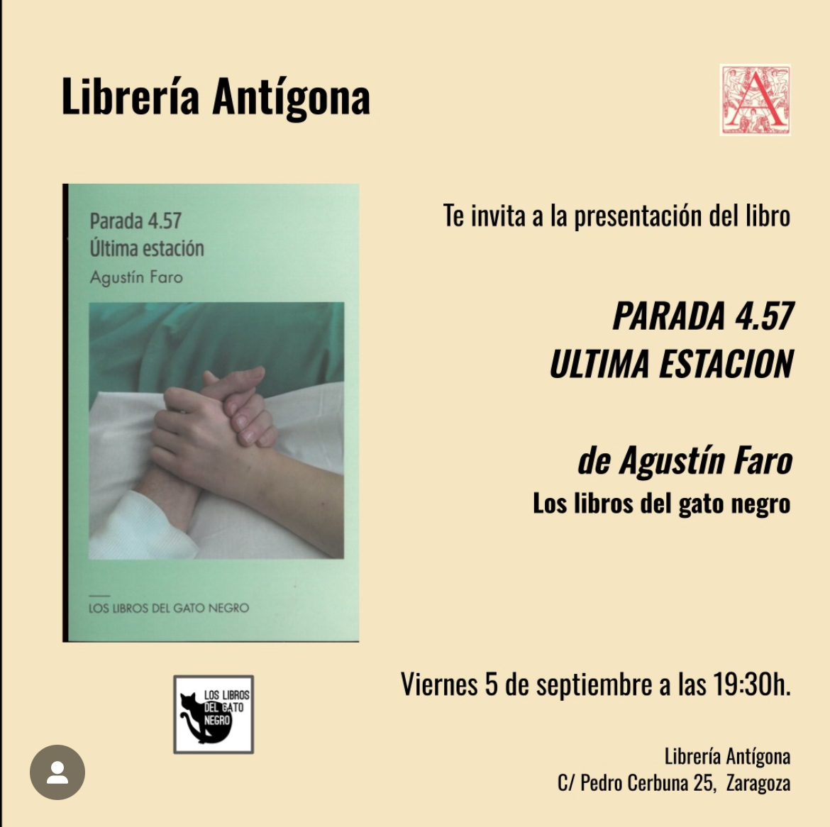 Agustín Faro presenta 'Parada 4.57 Última Estación'