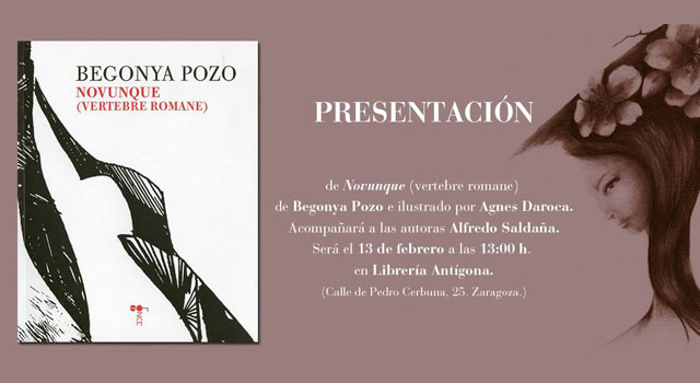 Presentación de 'Novunque' de Begonya Pozo, en librería Antigona