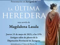 Magdalena Lasala presenta 'La última heredera'