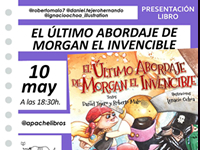 Roberto Malo, Daniel Tejero e Ignacio Ochoa presentan 'El último abordaje de Morgan el invencible'