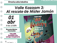 Presentación del libro “Valle Kazaam. Al rescate de Míster Jamón” 