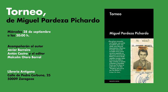 Miguel Pardeza presenta Torneo