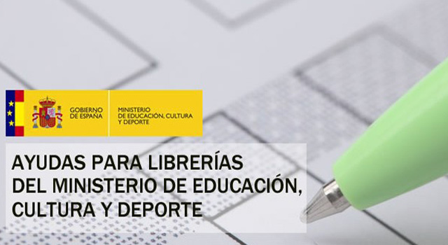 Ayudas para Librerías del Ministerio de Educación, Cultura y Deporte 2015