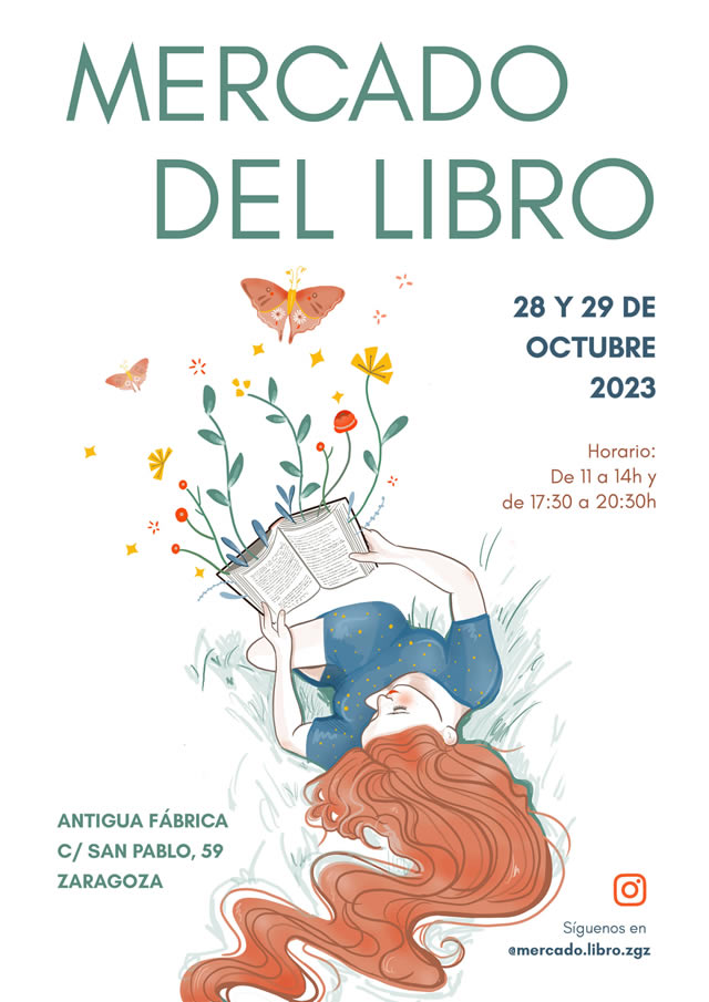 El Mercado del Libro vuelve a Zaragoza