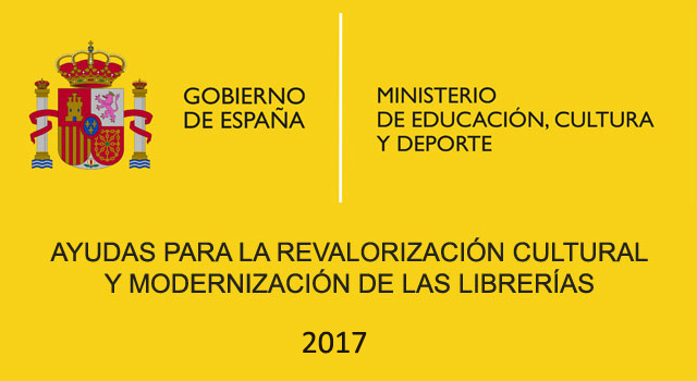 Convocatoria 2017. Subvenciones para modernización de librerías