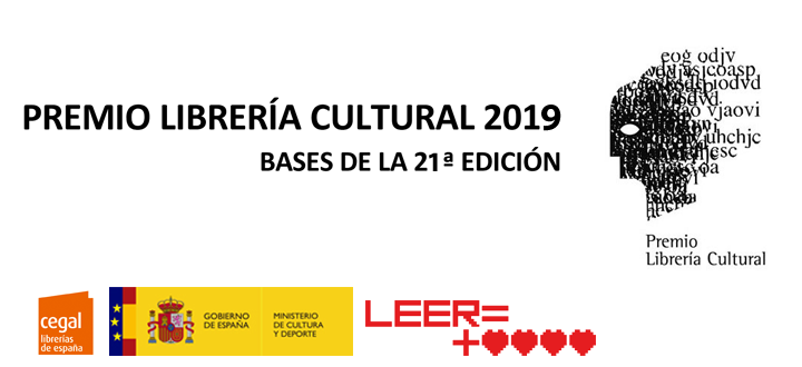 Convocatoria del Premio Librería Cultural 2019. Librerías CEGAL
