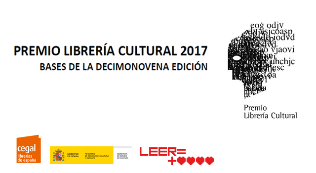 Convocatoria Premio Librería Cultural 2017. CEGAL