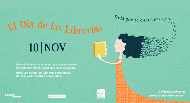 10 NOV Día de las Librerías 2017