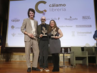 La librería Cálamo de Zaragoza entrega de los Premios Cálamo 2021